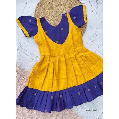 Dupioni silk Brocade - Frock