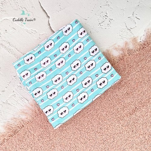 Wavey Clouds- Crinkled Blanket