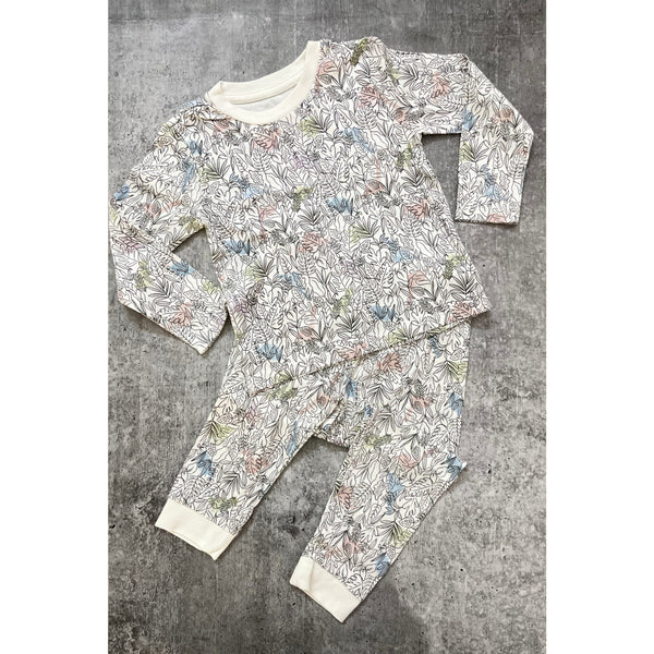Premium Aop (White Base) - Pant &amp; Tees set