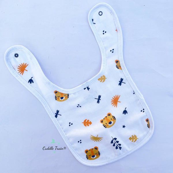 Tiger Face-Snap on Bib(s)