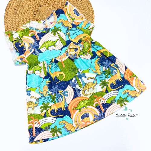 Rawr & Ruffles-Back Button