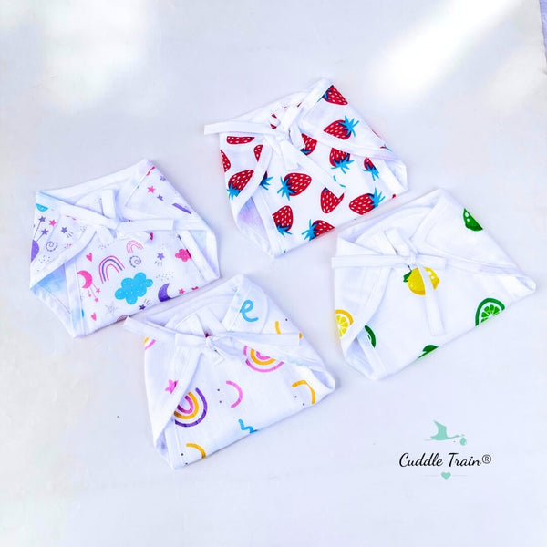 4Pc Combo 3-Nappy(0-3M)