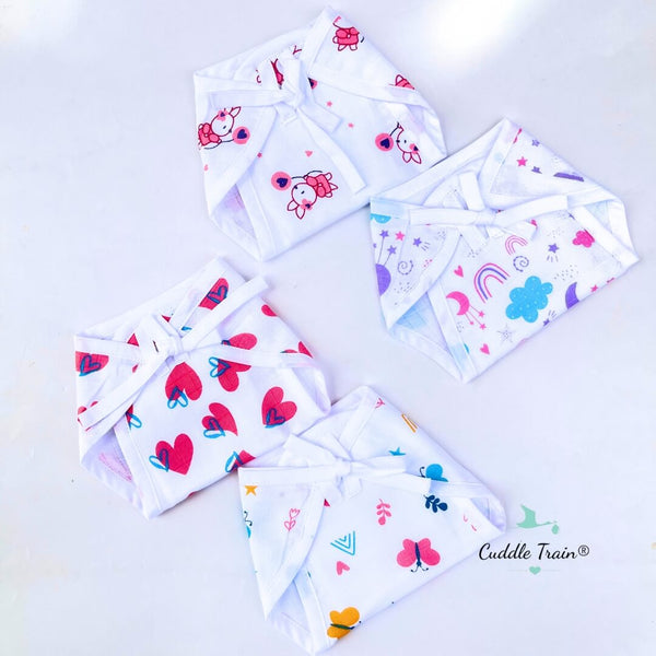 4Pc Combo 2-Nappy(0-3M)