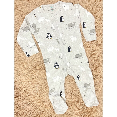 Penguin &amp; Whale-Sleep suit