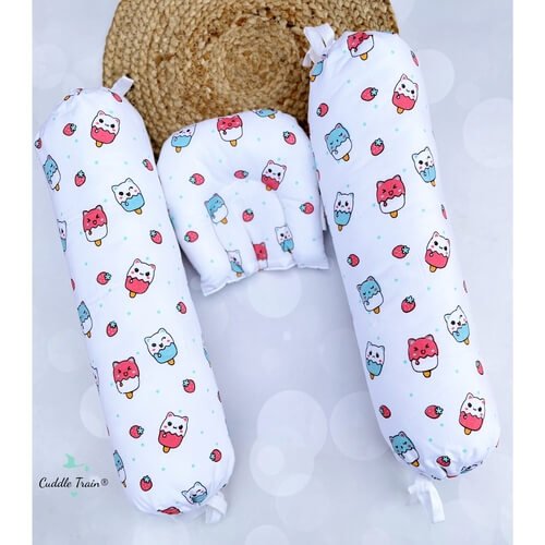Strawberry Pops-Baby Pillow & Bolsters