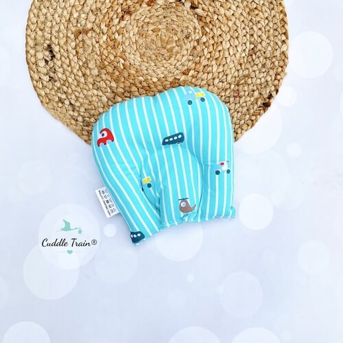 Blue Stripes-Baby Pillow