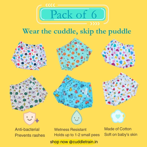 Cuddle Bums - Pack of 6(C3)