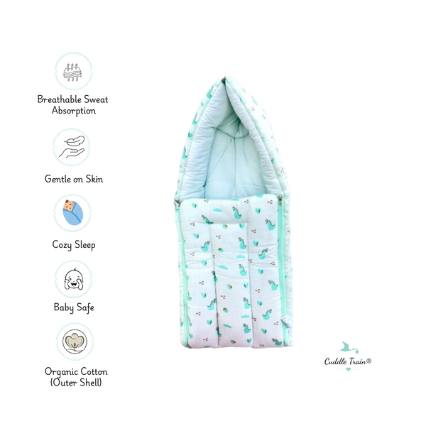 Dino Pastel Base - Baby Carrier Nest