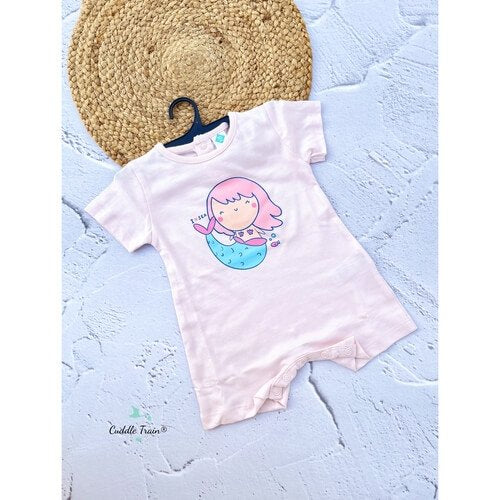 Mermaid(Pink)-Baby romper
