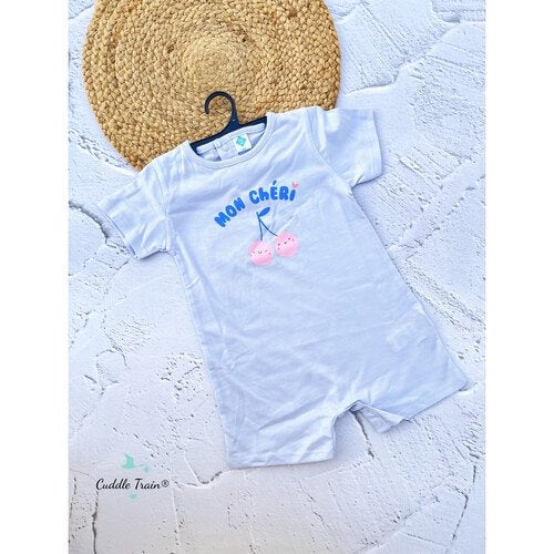 Mon Cherrie(Greyish)-Baby romper(18-24M)