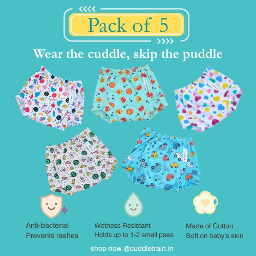 Cuddle Bums - Pack of 5(C4)