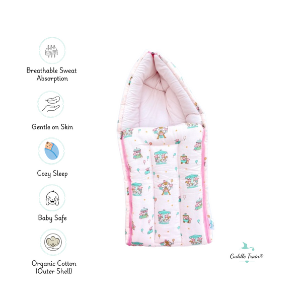 Carnival Pastel Pink Base - Baby Carrier Nest