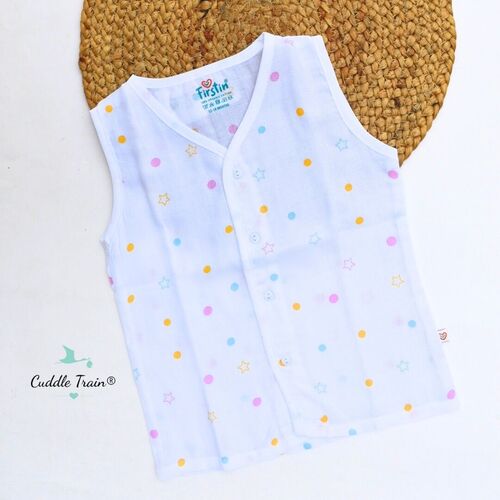 Dot & Stars - Sleeveless Jabla(12-18M)