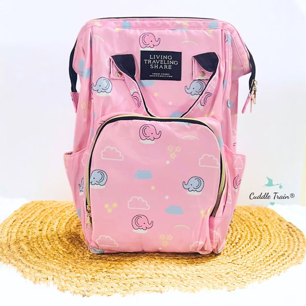Ellie Pink - Diaper Bag