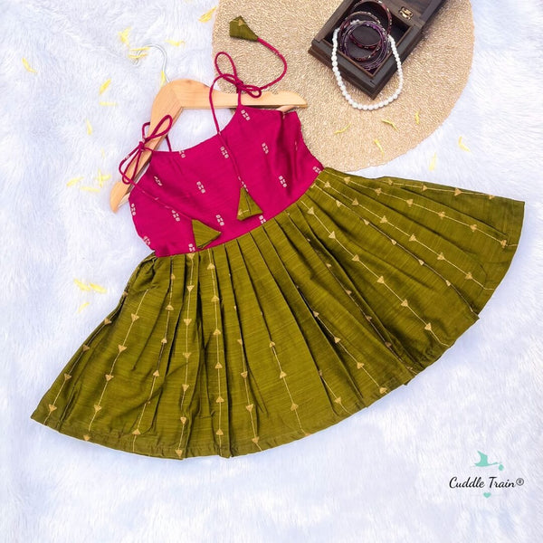 Roslini- Knot Frock