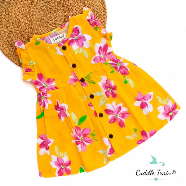 Sunlit Bloom - Frill Frock