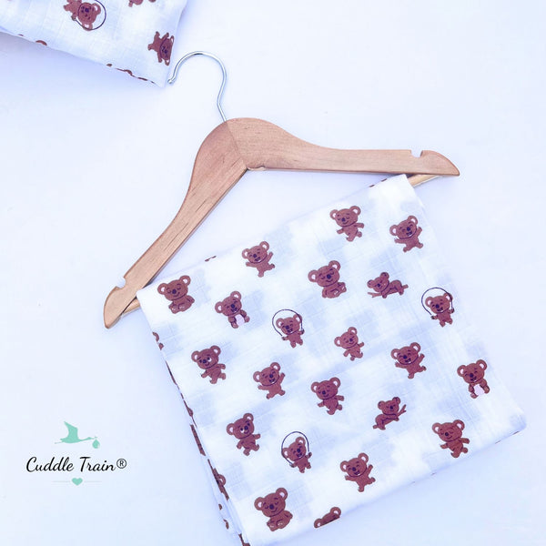 Brown Bear - Muslin Towel(70cms*150cms)