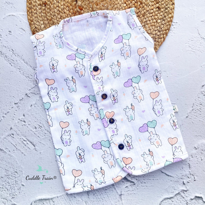 Bunny & Balloons-Sleeveless Jabla