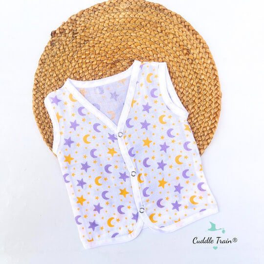 Stars - Sleeveless Jabla(0-3M)