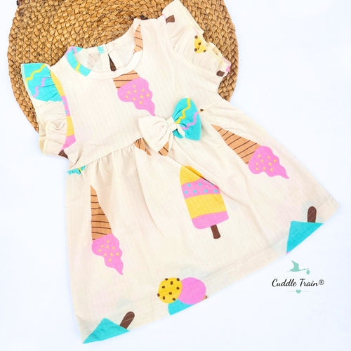 Creamy Fun-Back Button