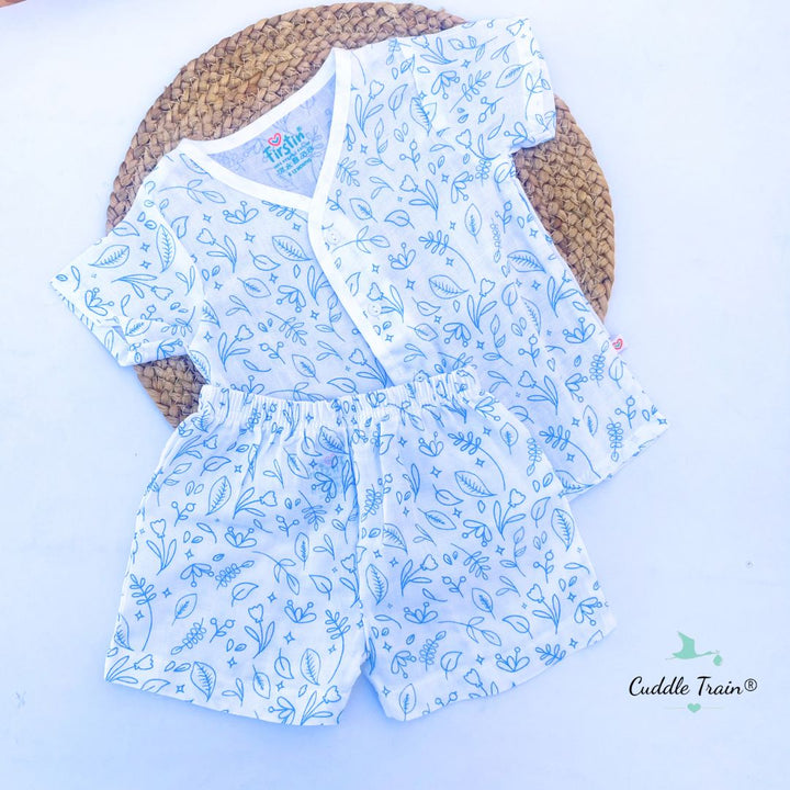 Doodle Leaves - Halfsleeves Set(6-12M)