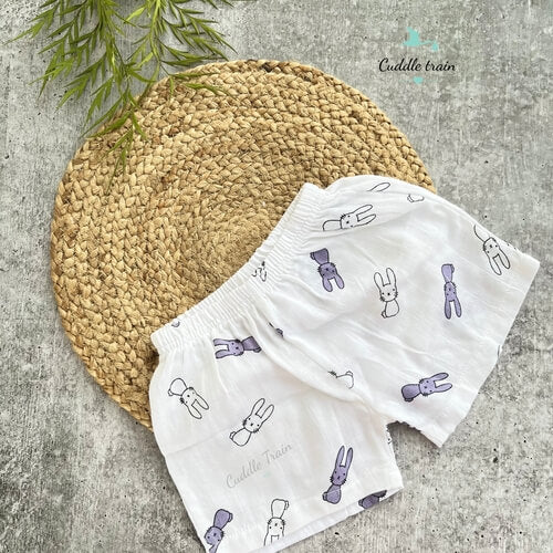 Bunny-Muslin Shorts