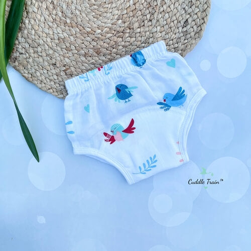 Blue Bird-Padded Undies