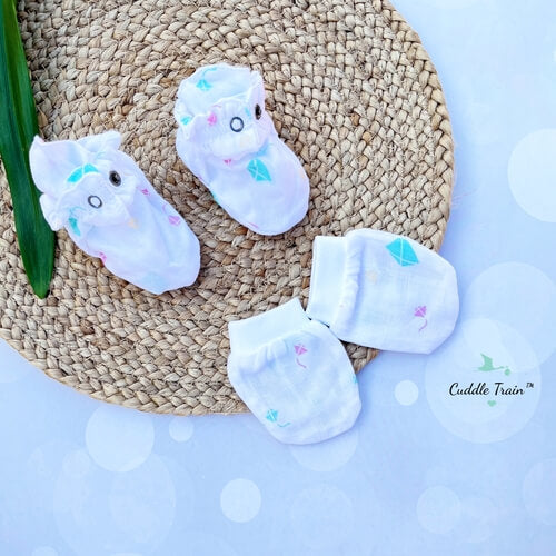 Kite-Mitten &amp; Booties(0-6m)