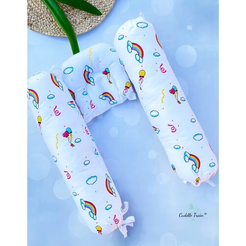 Rainbow-Baby Pillow &amp; Bolsters