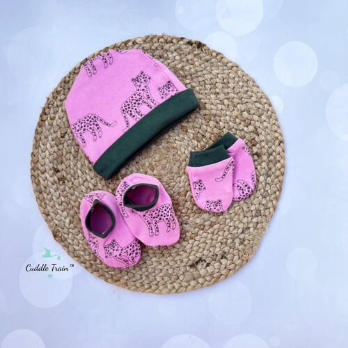 Cheetah Print -CMB Sets(0-6m)