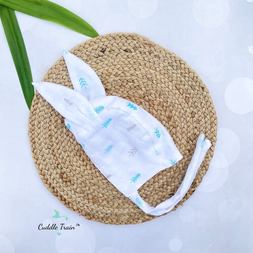 Pine-Baby Bonnet Caps(0-6M)
