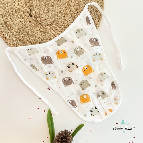 Teddy Head-Nappy(3-6M)