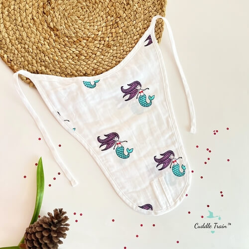Mermaid Violet-Nappy(0-3M)