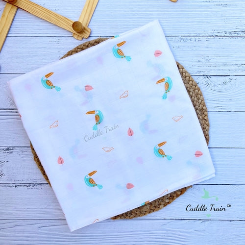 Brownbeak Birds - Bamboo Swaddle