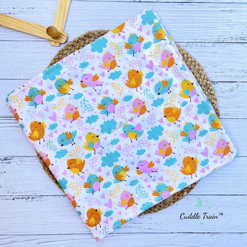 Multicolor Sparrows - Bamboo Swaddle