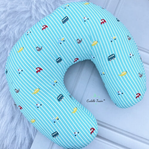 Blue Stripes - Feeding Pillow