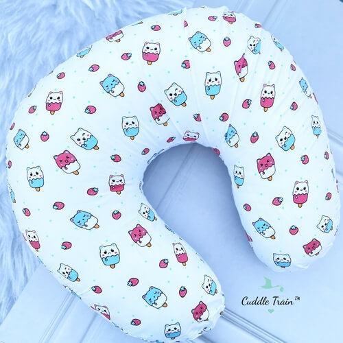 Strawberry Pops - Feeding Pillow