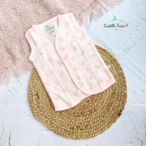 Pink Duckling - Sleeveless Jabla(0-3M)