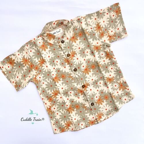 Floral - Muslin Cotton Shirt