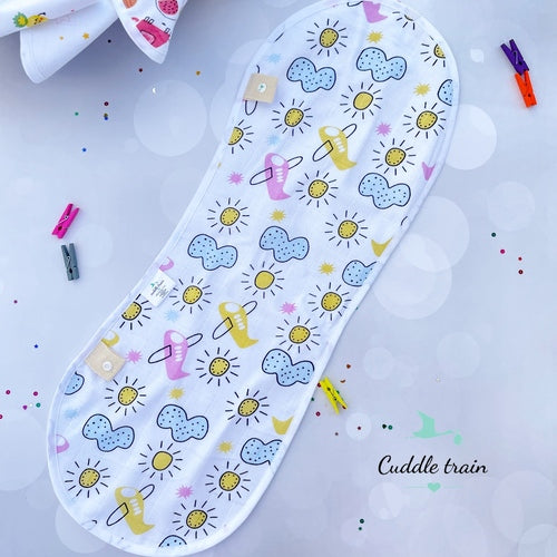 Planes & Clouds-Burp Clothes(Burpee Bibs)