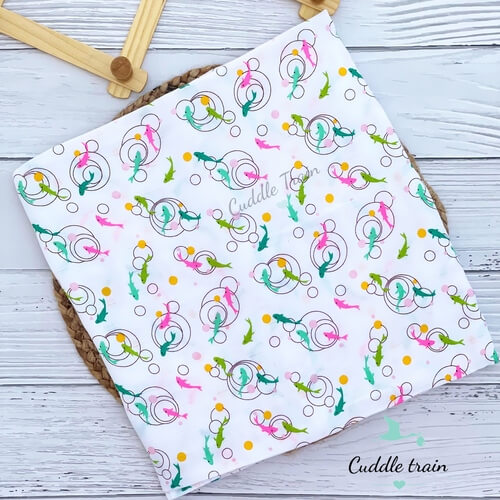 Color Fish-Bamboo Swaddle