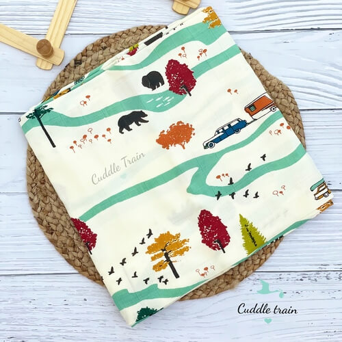 Theme - Bamboo Swaddle(120*120cms)