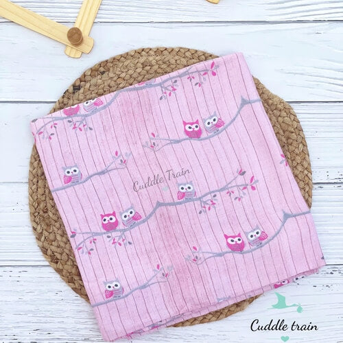 Owlie-Bamboo Swaddle