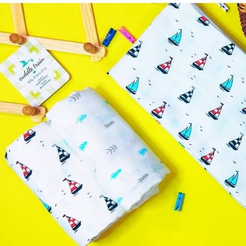 Boat(BR) &amp; Pine-Reversible Blanket