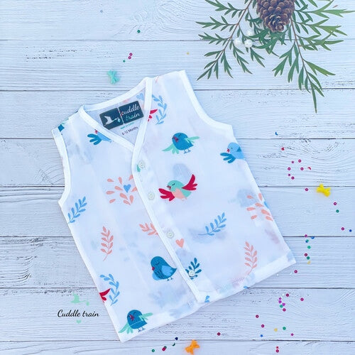 Blue Bird-Sleeveless Jabla(0-3M)
