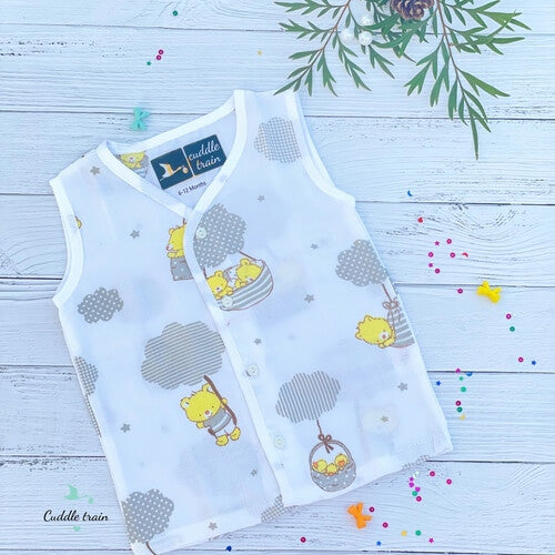 Yellow Bear-Sleeveless Jabla