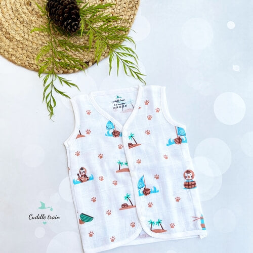 Lion & Light House-Sleeveless Jabla(3-6M)