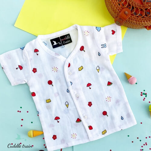 Melons-Half Sleeves(3-6M)