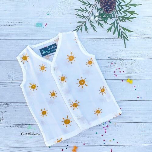 Sunset-Sleeveless Jabla(0-3M)