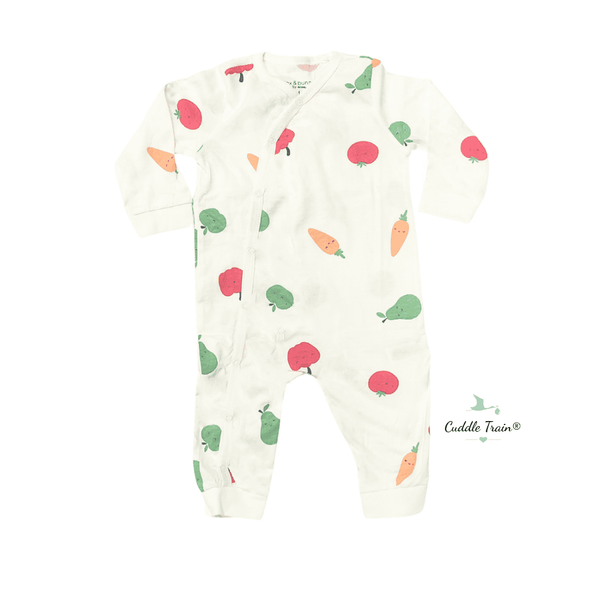 Fruity - Footless Rompers